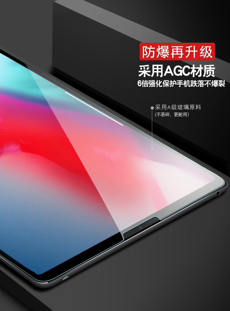 pro11寸钢化膜2020款ipad a2228苹果a2231全屏保护膜a2233平板贴膜a2