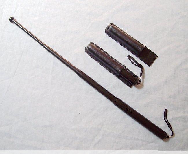 防身武器大四节伸缩棍铁长棍4节棍防卫棍甩棍车载帅棍户外防身棍