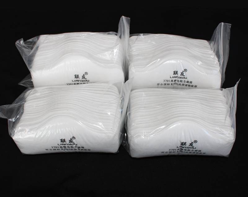 701过滤棉联友200防尘口罩滤棉防尘面具滤纸棉垫防颗粒物厚 超厚