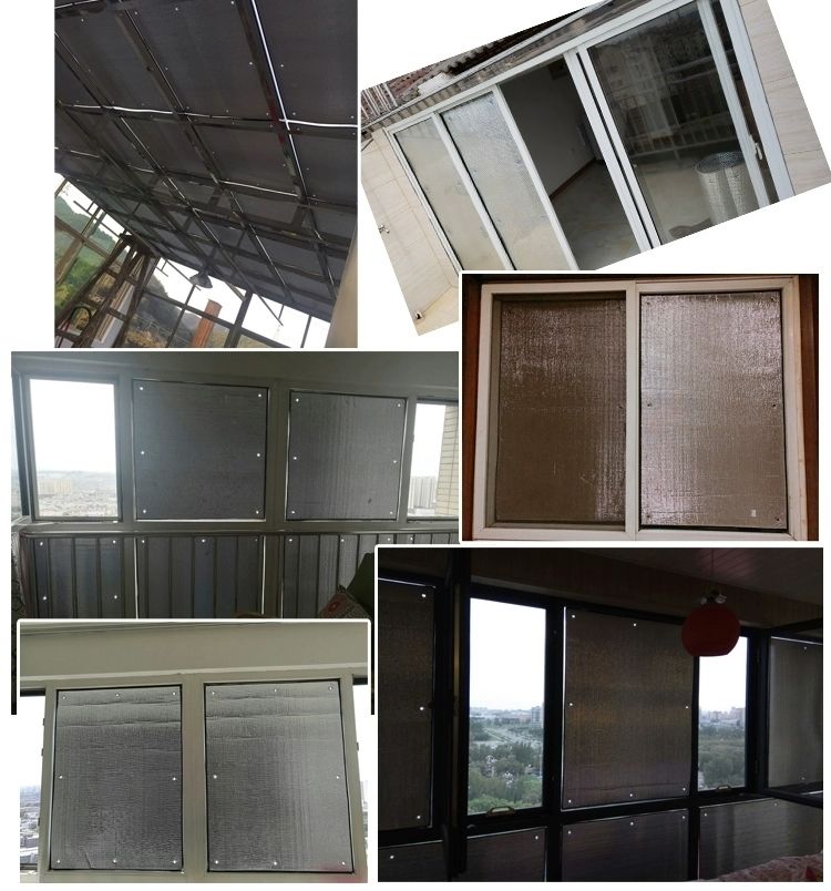 《阳光房铝箔隔热膜窗户玻璃厂房楼屋顶遮光反光膜遮阳板阳台防晒膜