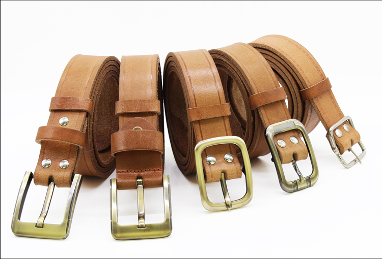 newlake老式腰带加厚纯电工皮带劳保裤带加长头层十年不断