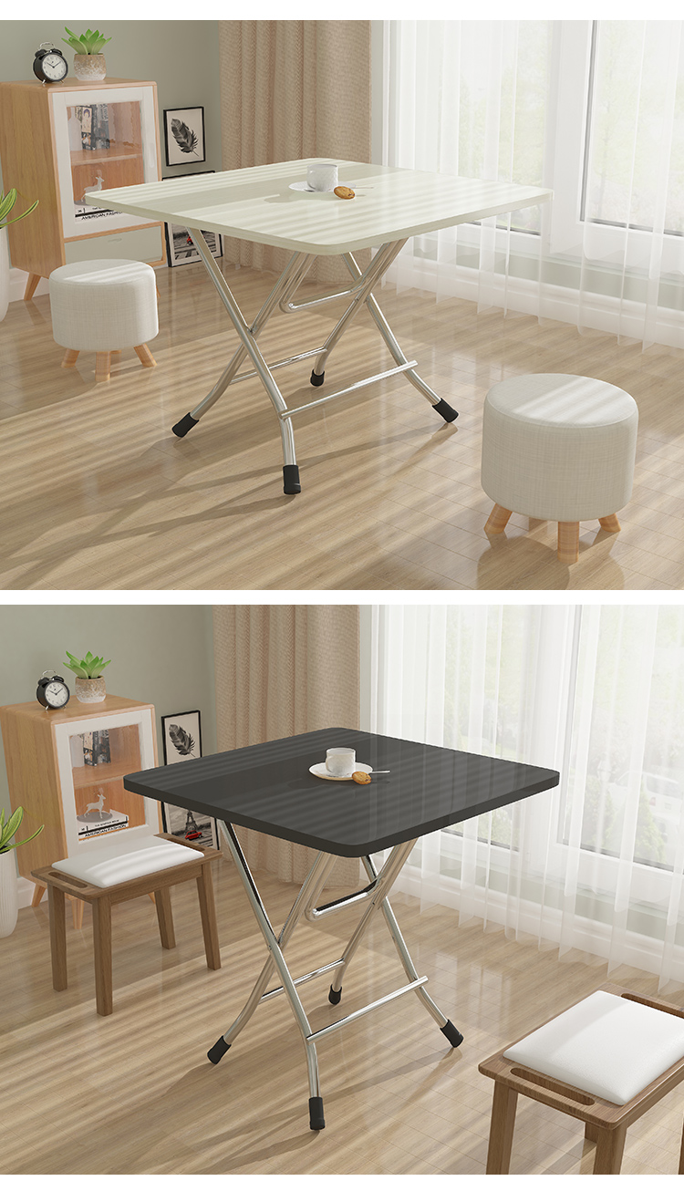 佳家达jiajiada折叠桌家用餐桌简易可折叠户外便携宿舍吃饭小桌子方桌