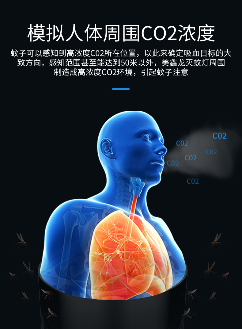 abay驱蚊驱虫 abay灭蚊灯家用室内吸捕杀蚊子插电防驱蚊神器孕妇婴儿