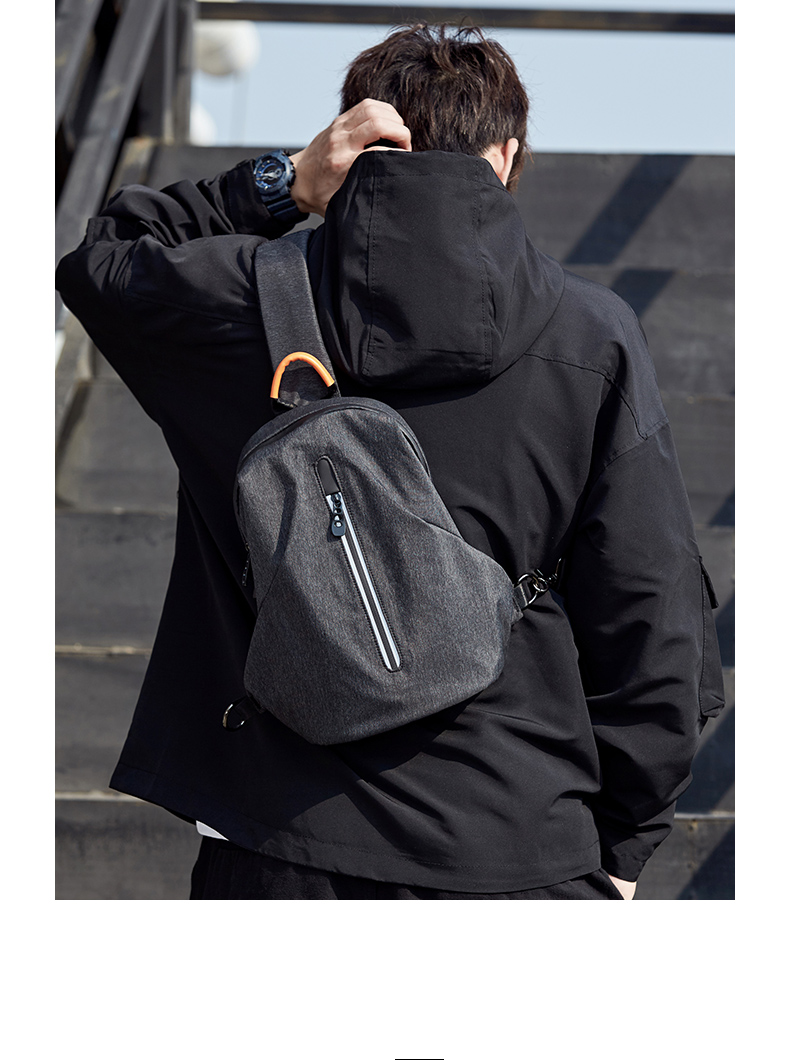 胸包斜挎包男潮牌男生包包单肩挎包休闲轻便学生男士背包小型简约new