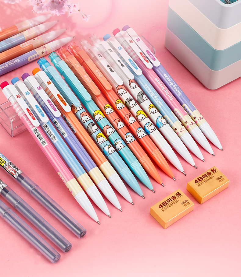 24支装天卓自动铅笔0705可爱卡通小学生儿童活动铅笔奖品