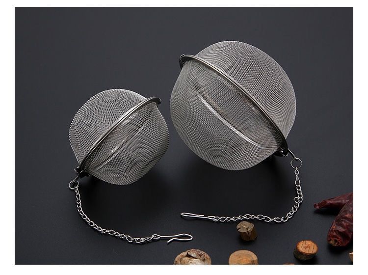 304不锈钢味宝中号7公分泡茶球304不锈钢调料球料包调味球卤料不锈钢