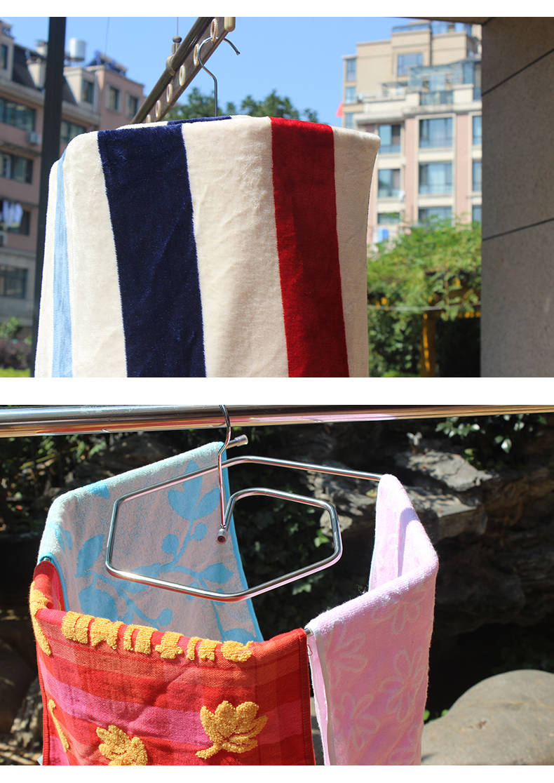 晒被子神器不锈钢螺旋式晒衣架蜗牛旋转晾衣架阳台床单被子晒衣架