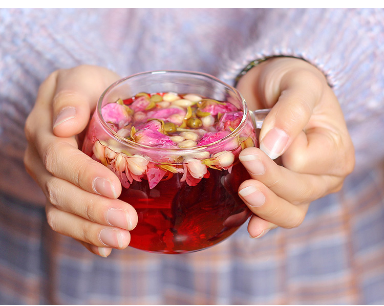 硕洋茶饮料 【3瓶】女神茶 洛神花茶平玫瑰花茶干茉莉花苞茶叶玫瑰茄