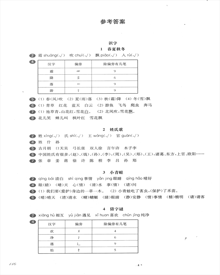 正版华东师大版一课一练一年级下册语文+数学+英语N版1年级第二学期上海 