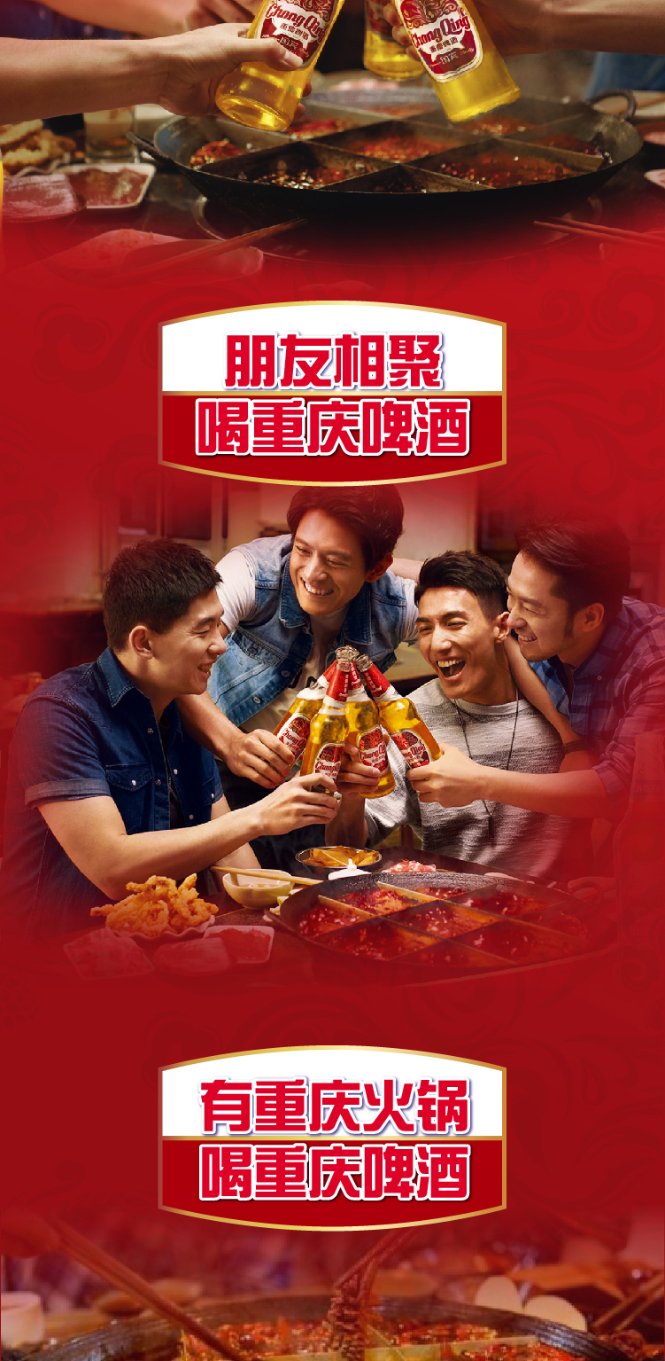 重庆啤酒国宾330ml*24罐 整箱装 麦香浓郁 口感醇正 食品美食