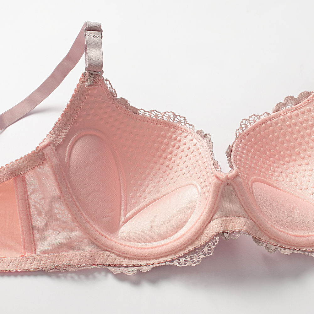 文胸内裤聚拢性感胸罩刺绣绣花蕾丝内衣套装文胸丁字裤套装灰色3475b