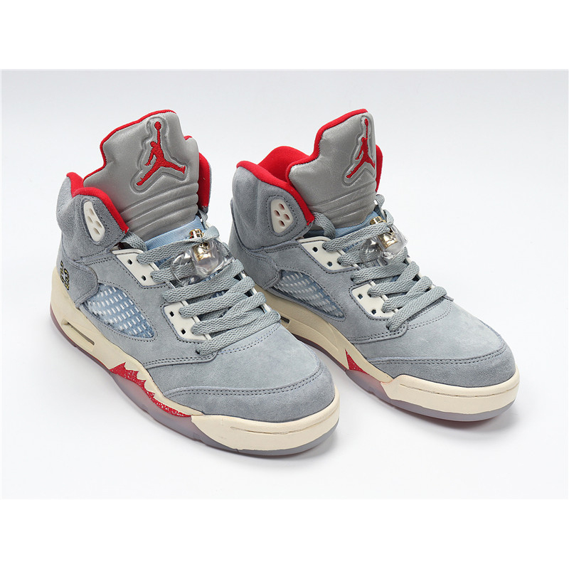 jordan5aj5冰蓝乔丹之子亲友家族联名男女运动休闲篮球跑鞋ci1899400