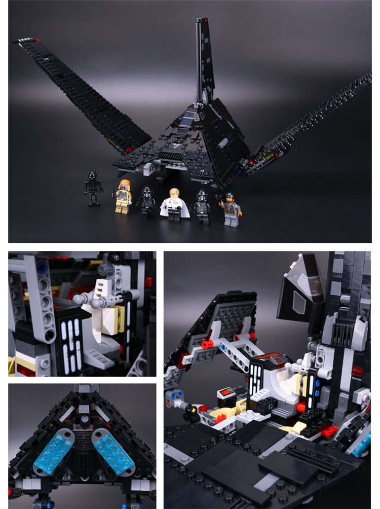 兼容乐高星球大战千年隼号飞船拼装积木大白鹅战机黑蝙蝠模型61儿童