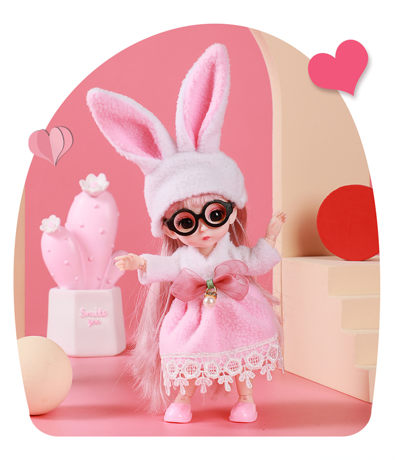 儿童玩具女孩芭比娃娃馨蕾洋套装小号迷你公主大礼盒精致生日