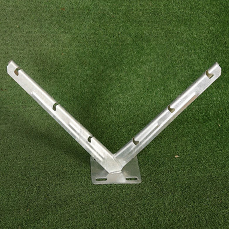 皖尧防盗刺网滚笼刀片刺绳支架v型支架