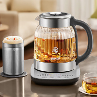 苏泊尔(SUPOR)养生1.5L 纯钛煮茶壶烧水壶恒温煮茶器 加大滤网 电热水壶保温花茶壶 SW-15YQ62