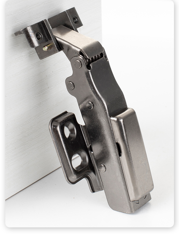 jing ping枪黑色铝合金框门框铰链玻璃阻尼极窄边盖25极简门165度合页