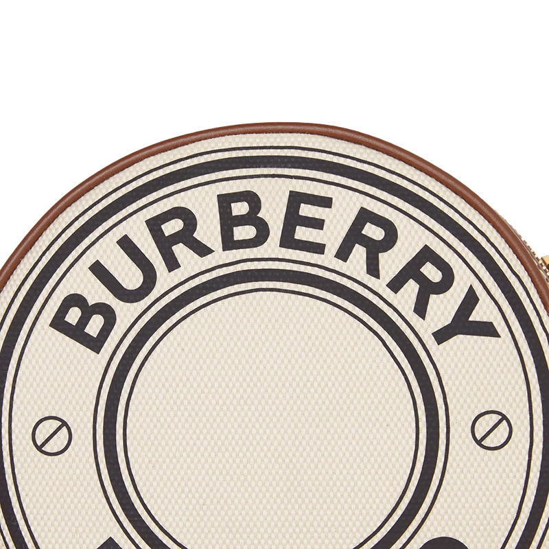 博柏利(burberry)女士单肩包8027602 burberry 徽标图案 圆饼斜挎包