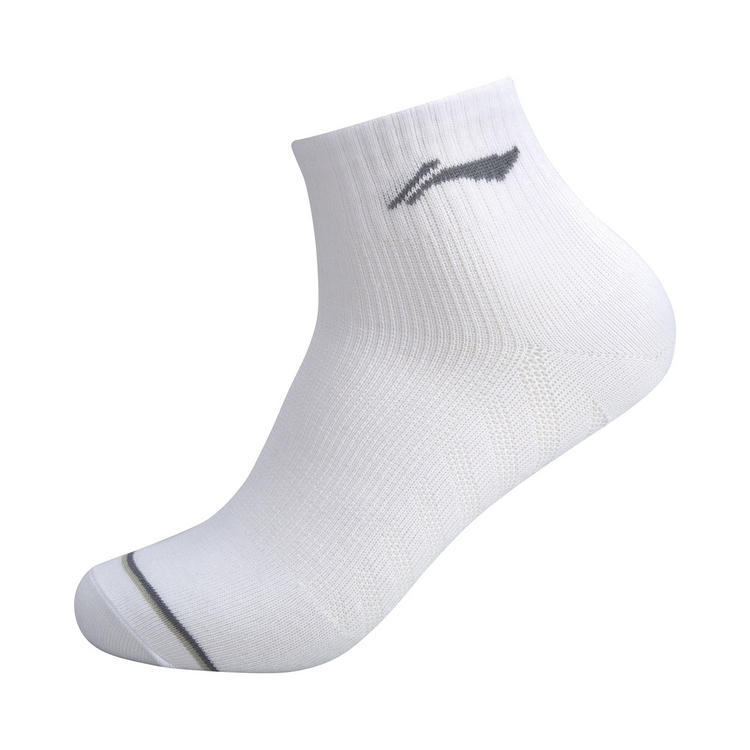 李宁短筒短袜男士新款运动时尚系列三双装运动袜awsq011