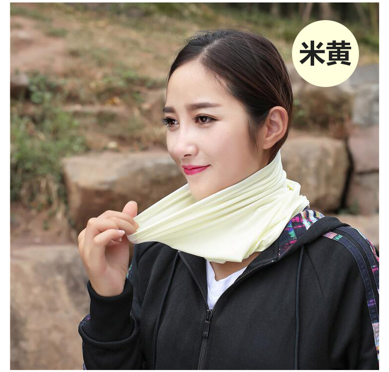 suntek骑车薄款防晒冰丝围脖套夏运动骑行面罩魔术头巾户外钓鱼围巾