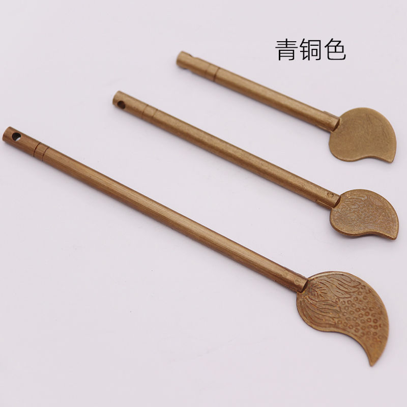 中式仿古明清家具铜配件书柜门条插针顶箱柜铜插销直条插栓铜插销