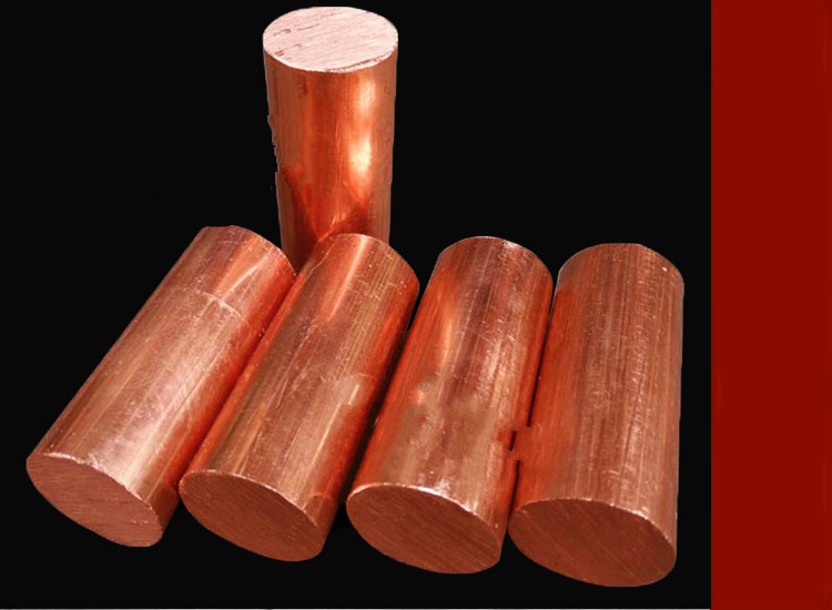 定做t2紫铜棒紫铜条圆棒纯红铜棒实心紫铜棒零切加工5 6 8 10 20 30mm