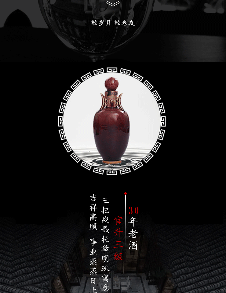 2011年老酒高参30年酱香型高度白酒收藏白酒500ml53度珍藏老酒