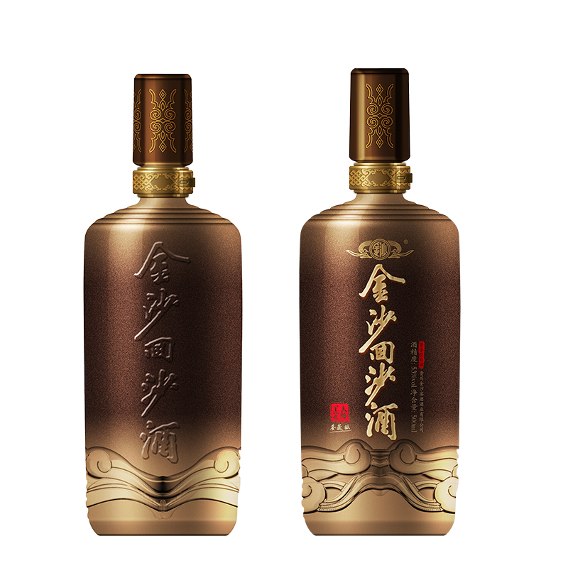 金沙回沙酒【鉴藏级】53度酱香型白酒500ml/瓶装_历史最低价格_就买酒