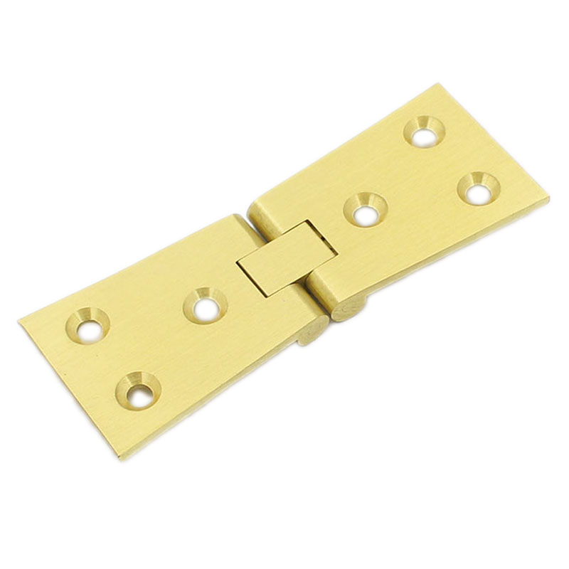 敬平铁镀彩翻板合页加长加厚平板合页镀锌桌面铰长木箱合页 翻板铰链