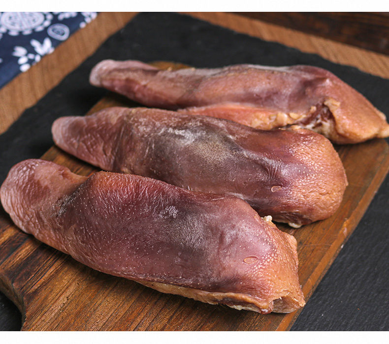 腊猪舌头风干腊肉咸猪舌安徽特产农家手工腌制猪口条年货腊味两只