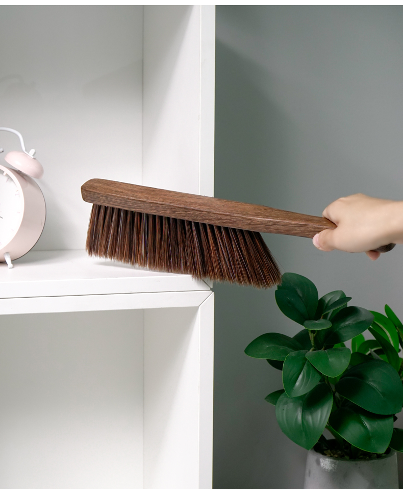 三维工匠扫床刷家用清洁软毛扫帚床上神器笤帚地毯扫炕长柄除尘刷可爱