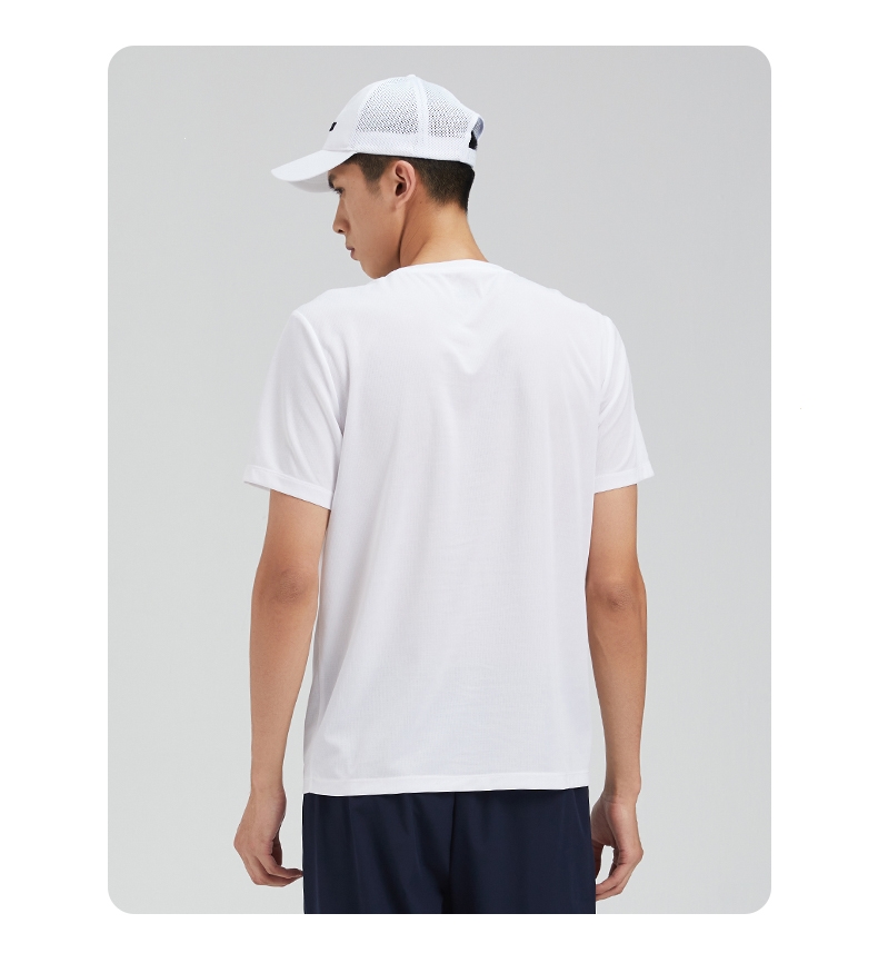 鸿星尔克(erke)运动t恤 鸿星尔克(erke)短袖2022夏季男半袖透气运动