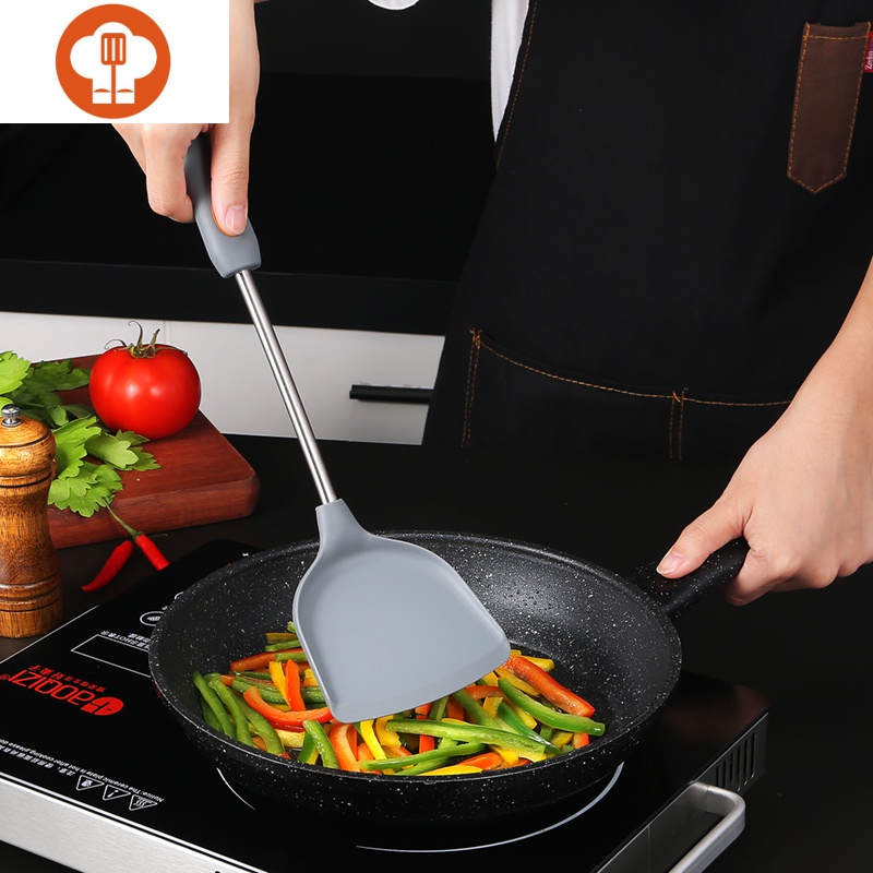 艺呈德国不粘锅专用硅胶锅铲家用炒菜铲子汤勺炒勺煎铲厨具套装 汤勺