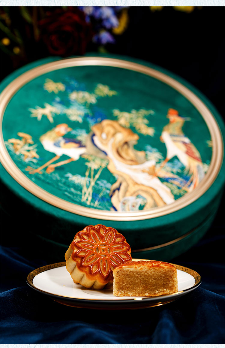故宫月饼礼盒百鸟朝凤竹石双凤宫里过中秋朕的心意故宫食品