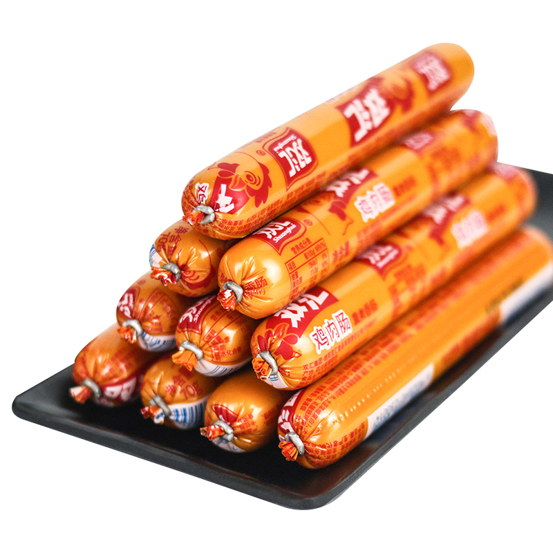 双汇鸡肉肠60g3支装开袋即食