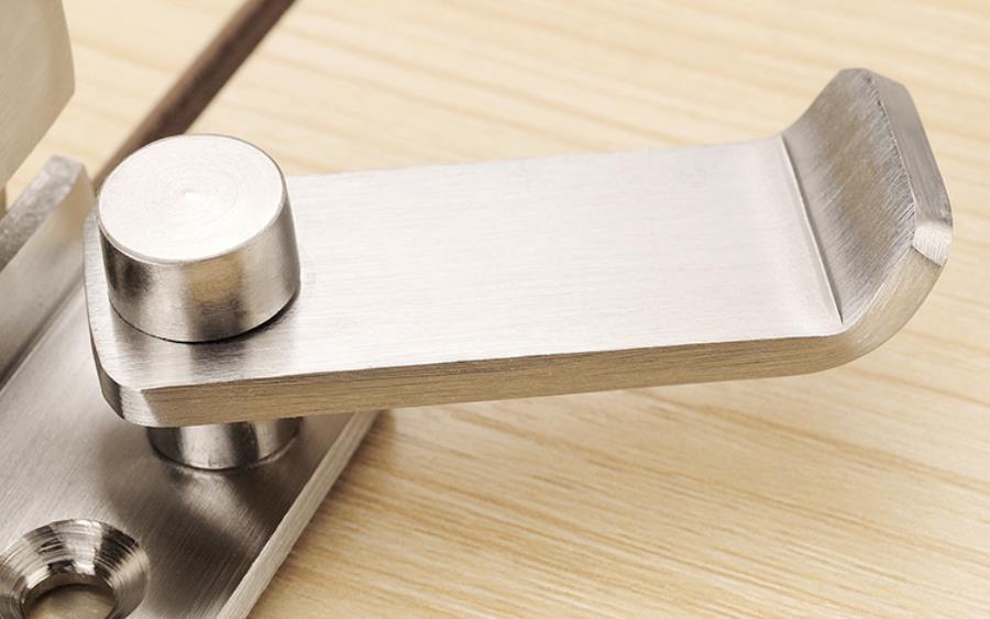 不锈钢加厚锁扣门扣挂锁老式门搭扣免打孔柜门防盗安全扣合页插销