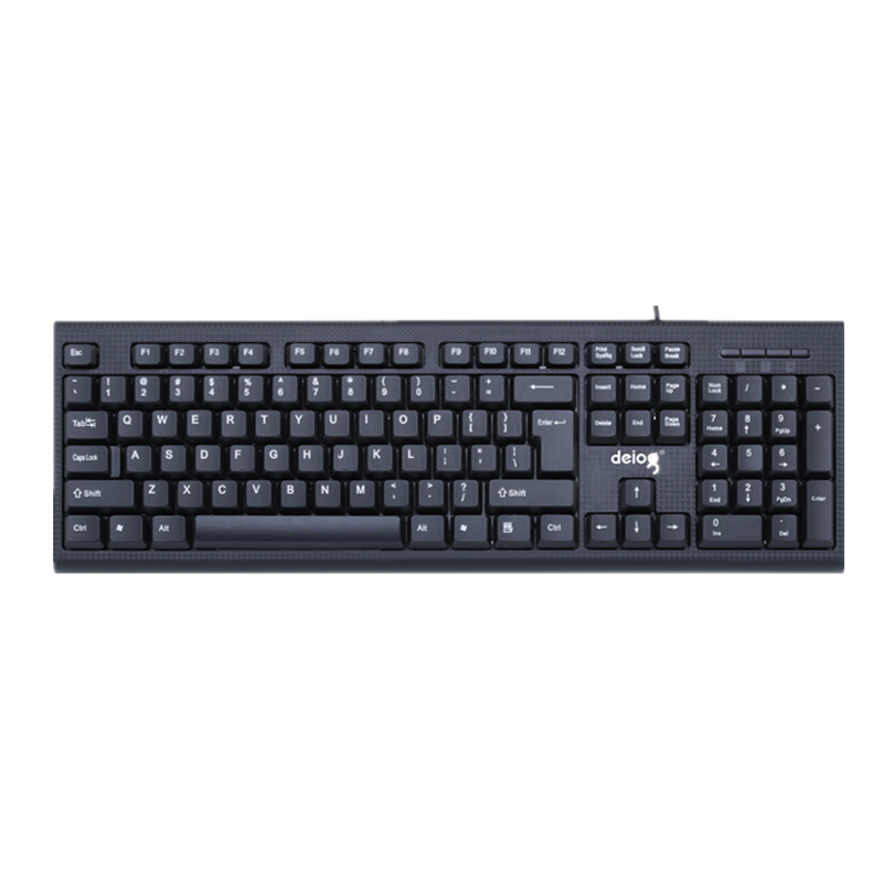 德意龙801usb商务键盘usb笔记本台式机商务办公电脑游戏键盘