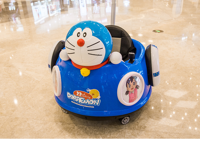 哆啦a梦儿童车电动四轮摇摇车宝宝小孩遥控玩具汽车可坐人摩托车