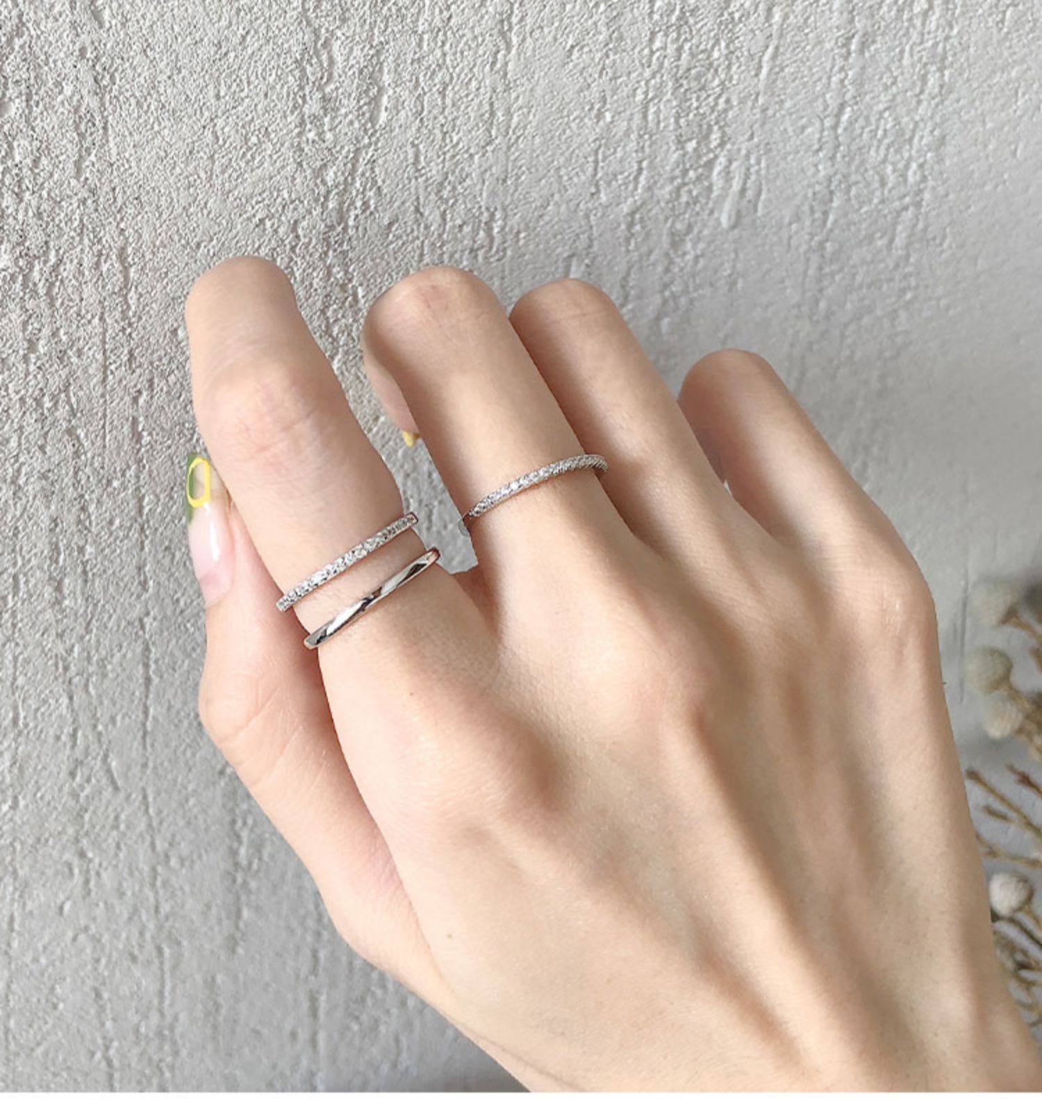 食指银戒指女ins潮纯银925时尚个性冷淡风网红小指尾戒手饰品 jimi