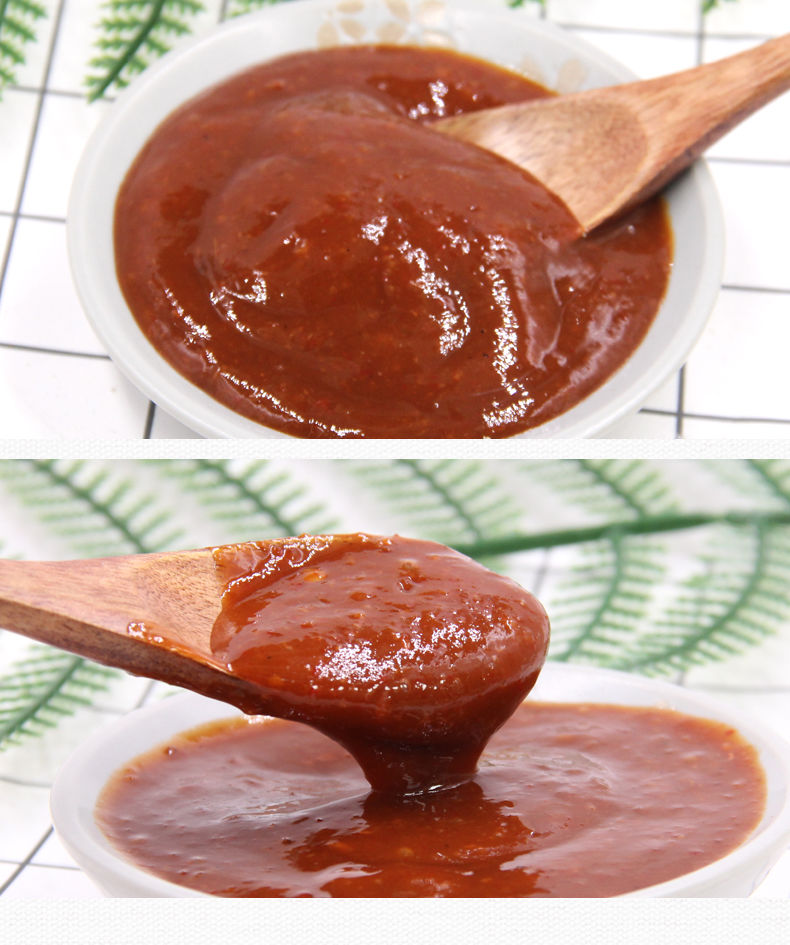 天津特产蒜蓉辣酱香辣酱调味酱料黄瓜烤鸭蘸酱烧烤酱煎饼冷面酱105克5