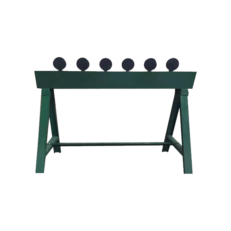 东风维修工具ltgbbdz 六头钢板靶 手动升降靶机 移动靶 靶机 起倒靶