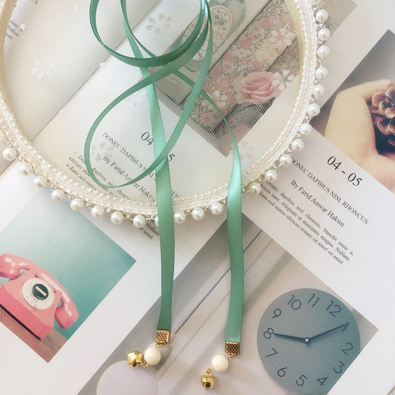 古风超仙古装汉服流苏飘带表演细长发带复古发饰绑头发飘逸头绳韩粉