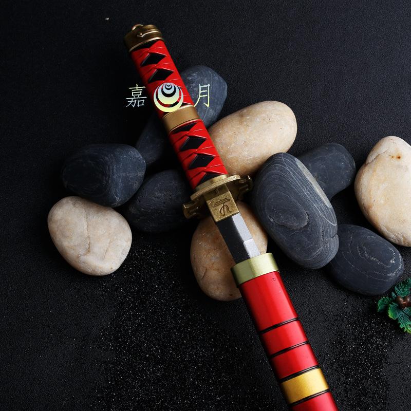 海贼索隆鞘刀鬼彻48厘米秋水雪走特拉法罗大号金属不