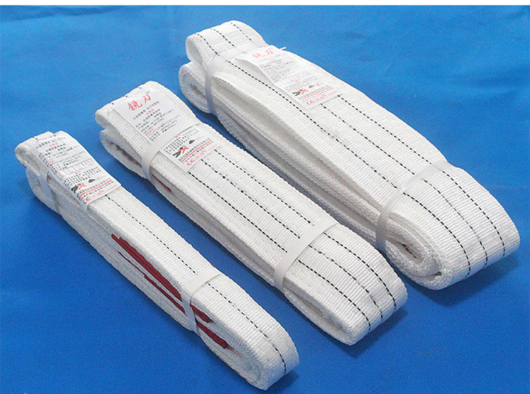 定做 工业吊带吊装扁平带起重吊带3吨5吨6米双扣2行车t吊装带吊车吊带