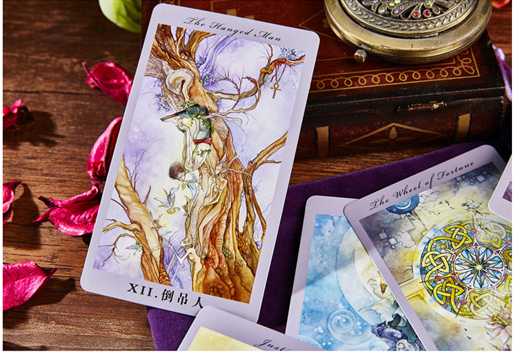 花影塔罗牌初学者全套经典正版韦特塔罗占卜卡牌库洛牌叶罗丽桌游