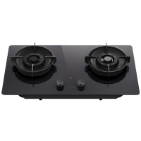 小米米家智能定时燃气灶S2天然气 5200W大火力猛火家用黑