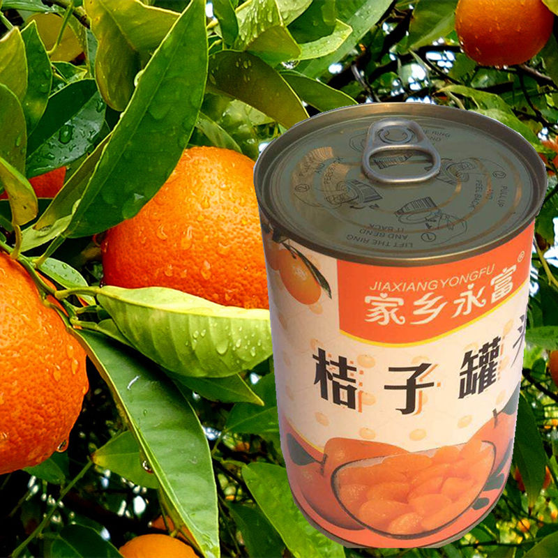 砀山黄桃水果罐头 混合装整箱 橘子山楂椰果菠萝桑葚罐头自由搭配