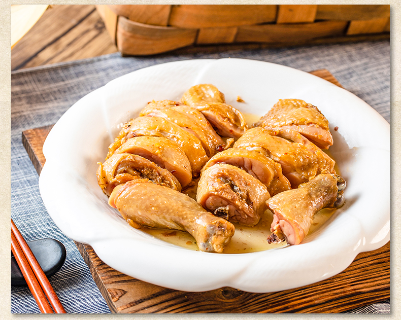 风干鸡腿安徽特产咸鸡腿手工腌制腊鸡腿500g咸香腌鸡腿腊味