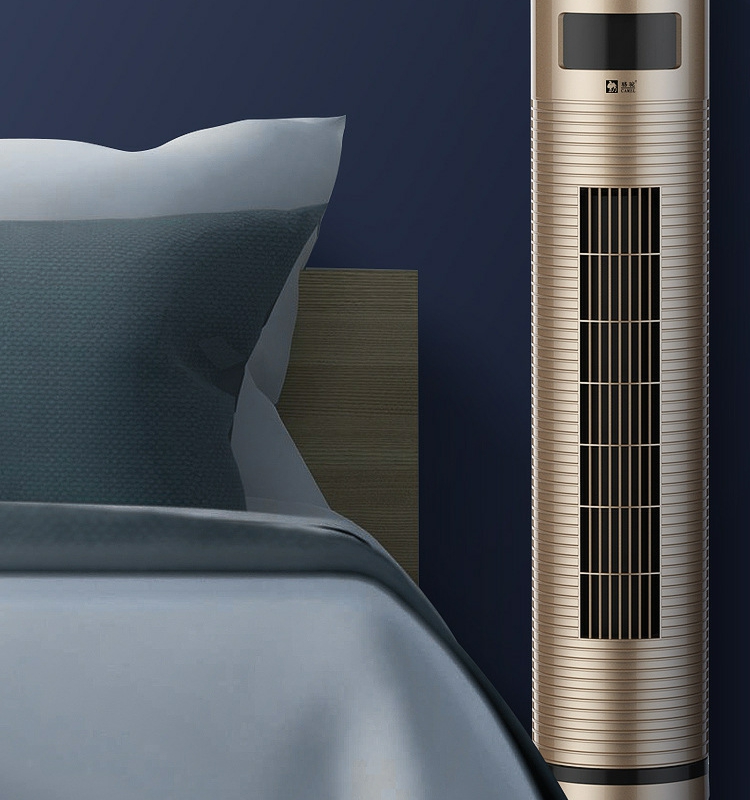 骆驼电风扇 遥控水冷塔扇 立式冷风扇加湿移动制冷空小空调扇 升级