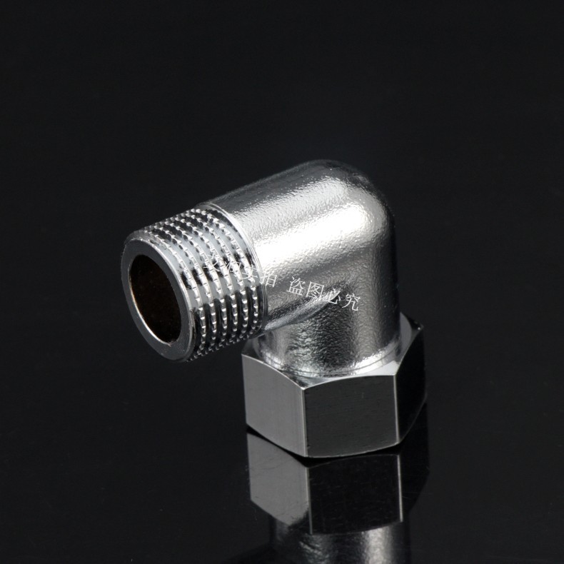 加厚4分内外丝活接弯头15型